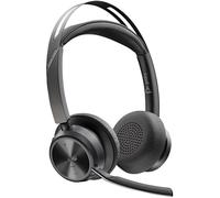 HP Poly Voyager Focus 2 ordinateur Micro-casque supra-auriculaire Bluetooth Stereo noir Noise Cancelling micro-casque
