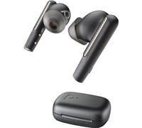 Poly Voyager Free 60 UC M - Écouteurs sans fil avec micro - intra-auriculaire - Bluetooth - Suppresseur de bruit actif - USB-A via adaptateur Bluetooth - noir de charbon - Certifié pour Microsoft Team