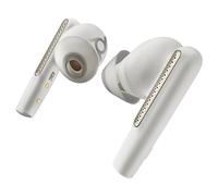 HP Poly Voyager Free 60 UC M - Écouteurs sans fil avec micro - intra-auriculaire - Bluetooth - Suppresseur de bruit actif - USB-C via un adaptateur Bluetooth - blanc sable - Certifié pour Microsoft Te