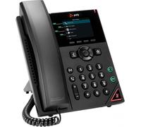 Poly Téléphone IP VVX 250 à 4 lignes et compatible PoE