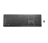 HP Premium - Clavier - sans Fil - 2.4 GHz - France - Aluminium anodisé taillé - pour Elite Slice G2, EliteDesk 800 G5, ProOne 400 G5, 440 G5, Workstation Z1 G5, Z2