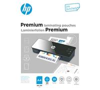HP Pochettes de plastification Premium A4 125 microns Avec perforation Pack 25