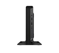 HP Pro 400 G9 - Mini Core i5 i5-14500T / jusqu'à 4.8 GHz - RAM 8 Go - SSD 256 Go - NVMe - UHD Graphics 770 - Gigabit Ethernet, Bluetooth 5.3, IEEE 802.11ax (Wi-Fi 6) - Win 11 Pro - moniteur : aucun -