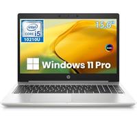 HP ProBook 450 G7 Ordinateur portable professionnel de 15,6", quad-core i5-10210U, 16 Go de RAM DDR4, 256 Go SSD, HDMI, Type-C, clavier Qwerty américain, Windows 11 Pro (renouvelé)