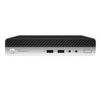 HP ProDesk 400 G5 Intel Core i5 i5-9500T 8 Go DDR4-SDRAM 256 Go SSD Windows 10 Pro Mini PC Noir et Argent