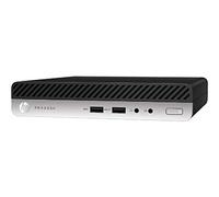 HP ProDesk 400 G5 Mini-PC Intel Core i3-9100T, 8Go / GB RAM, 256GB SSD, Win10 Pro