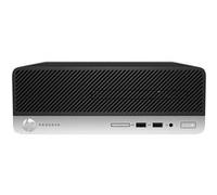 HP ProDesk 400 G5 - SFF Core i3 8100 jusqu'à - RAM 4 Go - HDD 500 Go - graveur de DVD - UHD Graphics 630 - Gigabit Ethernet - Win 10 Pro 64 bits - moniteur : aucun - clavier : Français - Smart Buy G