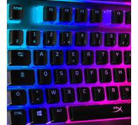 HP Pudding Keycaps - Full Key Set - ABS - Black (FR Layout), Capuchon de clavier, ABS, Noir 4P5P4AQ