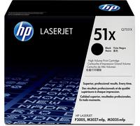 HP Q7551X 51X noir cartouche de toner authentique (TVA incluse)