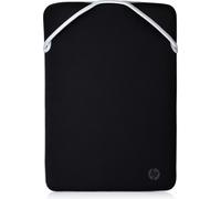 HP Reversible Protective 14.1-inch Silver Laptop Sleeve sacoche d'ordinateurs portables 35,8 cm (14.1") Noir