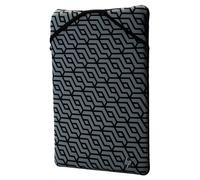 HP Reversible Protective - Housse d'ordinateur portable - 14.1" - noir, géométrique - pour Laptop 14, 14s; Pavilion Laptop 14 Noir