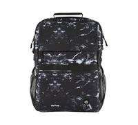 HP Sac à Dos Campus XL 7J592AA Noir Motif, jusqu'à 16", 305x165x430mm, 620g, 50% Plastique Recyclé Post-Consommation, LDPE recyclé