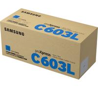 HP Samsung CLT-C603L - Rendement élevé - cyan - Cartouche de toner d'origine (SU080A)