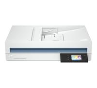 HP Scanjet Enterprise Flow N6600 fnw1, 216 x 356 mm, 1200 x 1200 DPI, 50 ppm, Numériseur à plat et adf, Blanc, 7,11 cm (2.8') 20G08A#B19