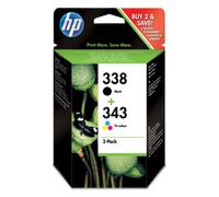 HP SD449EE Cartouche d'encre Noir, Bleu, Rose, Jaune