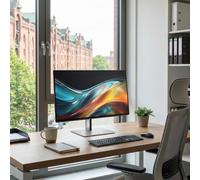 HP Series 7 Pro 724pf Moniteur FHD 24'' Écran FHD 23,8 pouces avec dalle IPS, 100 Hz, rapport de contraste de 1 500:1 et socle ergonomique pour les