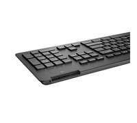 HP Clavier Business Slim v2 SmCard – USB – Français – Noir