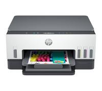 HP Imprimante multifonctions Smart Tank 6005, Wi‑Fi, recto/verso, 3 ans d'encre, blanche