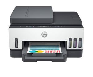 HP Smart Tank Imprimante Tout-en-un 7305, Impression, numérisation, copie, chargeur automatique de documents, sans fil, Chargeur automatique de documents de 35 pages, Numérisation vers PDF, Impression