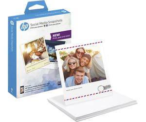 HP Social Media Snapshots Papier Blanc Original W2G60A