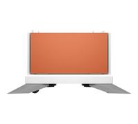 HP Socle de stockage Color LaserJet couleur rouge comète, Rouge, Color LaserJet Enterprise 5700dn 6QN28A; Color LaserJet Enterprise X55745dn 6QP97A; C