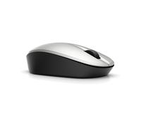 HP Souris Dual Mode 6CR72AA#ABB - Sans Fil 2.4 GHz & Bluetooth - Optique 1600 DPI - 4 Boutons - Ambidextre - Noir/Argent - Pile AA - Windows/macOS/Android/ChromeOS