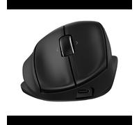 HP Souris Tilt Ergo 720M – Sans fil rechargeable, Bluetooth/2.4GHz, ergonomique, noire