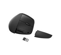 HP Souris Ergonomique Verticale 925 : RF Sans Fil + Bluetooth, 4000 DPI, 6 Boutons, Batterie Li-Ion Rechargeable USB-C, Windows/macOS/ChromeOS
