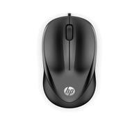 HP Souris Filaire 1000 4QM14AA#ABB - USB Type-A 1200 DPI 3 Boutons Ambidextre - Câble 1.5m - 100 x 58.5 x 39.5 mm - Noir