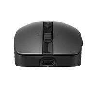 HP Souris Multi-Périphériques Rechargeable 715 : 3000 DPI, Bluetooth 5.3, RF sans fil, Ambidextre, 7 Boutons, Batterie Li-Ion, Autonomie 90 jours, Noir.