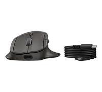 HP Souris 785M pour droitiers - optique, 6 boutons, sans fil Bluetooth 2.4 GHz, récepteur USB - noir