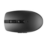 HP Souris silencieuse rechargeable 710 - pour ordinateur ou ordinateur portable, batteries type USB-C - compatible multi-OS/appareil - Bluetooth ou dongle 2,4 GHz - 6 boutons programmables