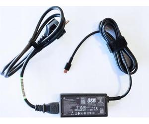 HP Sparepart: 45W USB-C AC Adapter for laptops and Chromebooks, W125772803 (laptops and Chromebooks)