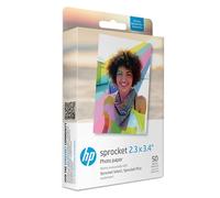 HP Sprocket Lot de 50 Feuilles de Papier Photo Premium Zink 5,8 x 8,6, 50 Pack
