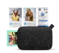 HP Sprocket Imprimante Photo instantanée 5 x 7,6 cm pour Smartphone 75 Feuilles - Imprimante Mobile Couleur sans Fil Bluetooth (Noir)