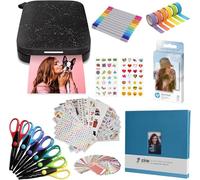 HP Sprocket Imprimante Photo instantanée Portable 2x3 Pouces (Noir) Kit d'album