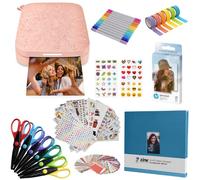HP Sprocket Imprimante Photo instantanée Portable 2x3 Pouces (Rose) Kit d'album