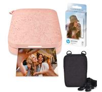 HP Sprocket Imprimante Photo instantanée Portable 2x3 Pouces (Rose) Paquet de Papier Zink