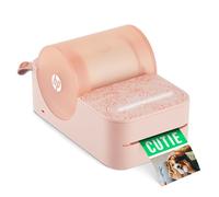 HP Imprimante photo Sprocket Panorama 500 – Portable, ZINK autocollantes – Rose