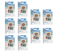 HP Sprocket Papier photo adhésif Zink 3,5 x 4,25" (pack de 1000) compatible avec HP Sprocket 3x4 Photobooth et imprimante photo.