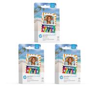 HP Sprocket Papier photo adhésif Zink 3,5 x 4,25" (pack de 300) compatible avec HP Sprocket 3x4 Photobooth et imprimante photo.