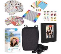 HP Sprocket Papier Photo Zink 3,5 x 4,25" - Kit : 50 Paquets de Papier Zink, étui, Album Photo, marqueurs, Ensembles d'autocollants
