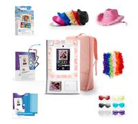 HP Sprocket Photomaton Imprimante Photo Couleur instantanée (Blanc) + Papier Zink (100 Feuilles) + Film Protecteur d'écran (2) et Plus