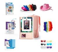 HP Sprocket Photomaton Imprimante Photo Couleur instantanée (Rose) + Papier Zink (100 Feuilles) + Film Protecteur d'écran (2) et Plus