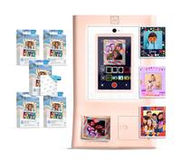 HP Sprocket Photomaton Machine Imprimante Instantanée Couleur (Rose) Paper Bundle + Papier Photo Zink 3,5 x 4,25” Autocollant (500 Feuilles)