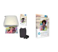 HP Sprocket Select Imprimante Photo instantanée Portable 2,3 x 3,4 Pouces & 2.3x3.4 Papier Photo Zink de qualité supérieure (20 Feuilles) Compatible avec l'imprimante Photo Portable Sprocket Select