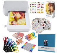 HP Sprocket Studio Imprimante Photo instantanée 4 x 6 Pouces (Blanc) Kit d'album