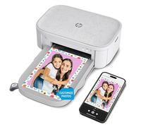 HP Sprocket Studio Plus Imprimante Photo Couleur instantanée sans Fil 4x6 (10,2x15,2 cm) Wi-FI, Sublimation Thermique, 10 Feuilles + Cartouche