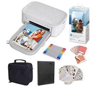 HP Sprocket Studio Plus Imprimante Photo Couleur instantanée sans Fil 4x6 (10,2x15,2 cm) Wi-FI, Sublimation Thermique, Kit: Album Photo, feutres, Papier Photo et Autocollants.