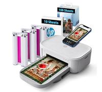 HP Sprocket Studio Plus 4x6 Imprimante Instantanée - Pack 118 Feuilles & Cartouche - Wi-FI